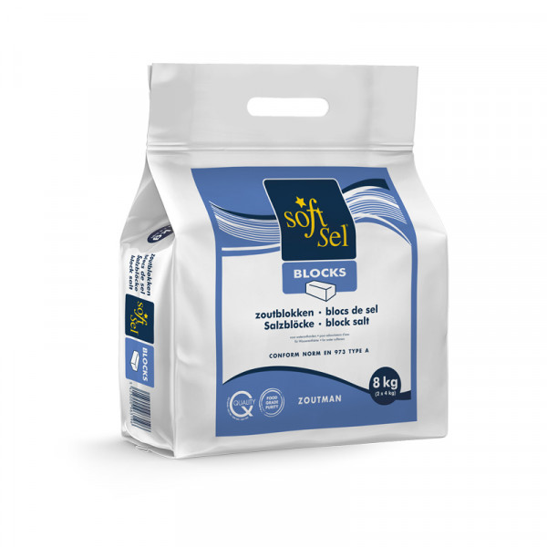 Zoutblok 2,3KG Voor Waterontharder